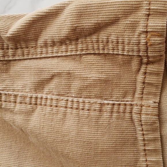 Gap Jeans Y2K Tan Corduroy A-line Pieced Skirt Size 2 - Picture 8 of 10